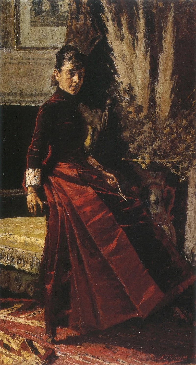  106-Francesco Filippini-Ritratto della Signora Giulia Fioretti Ferri- Civici Musei di Arte e Storia di Brescia 